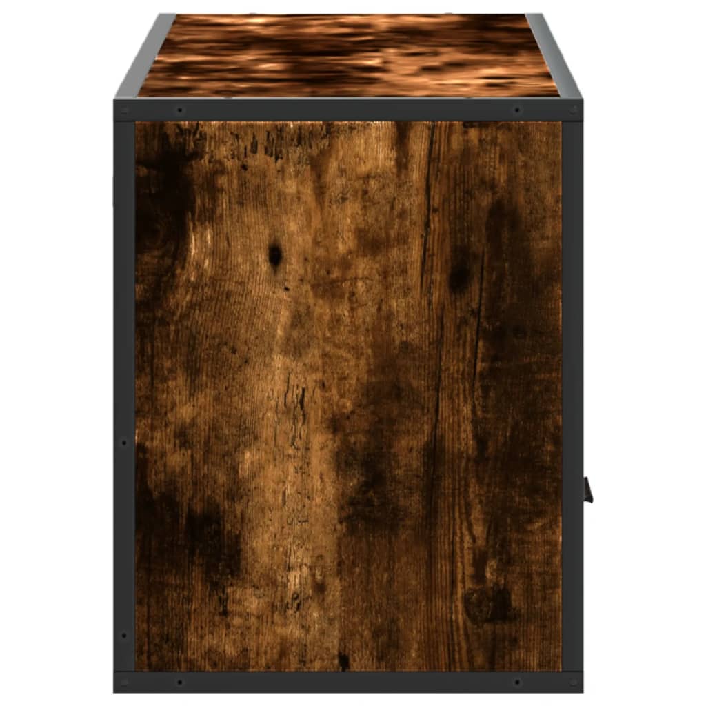 Televizoriaus spintelė, dūminė, 100x31x39,5cm, mediena/metalas
