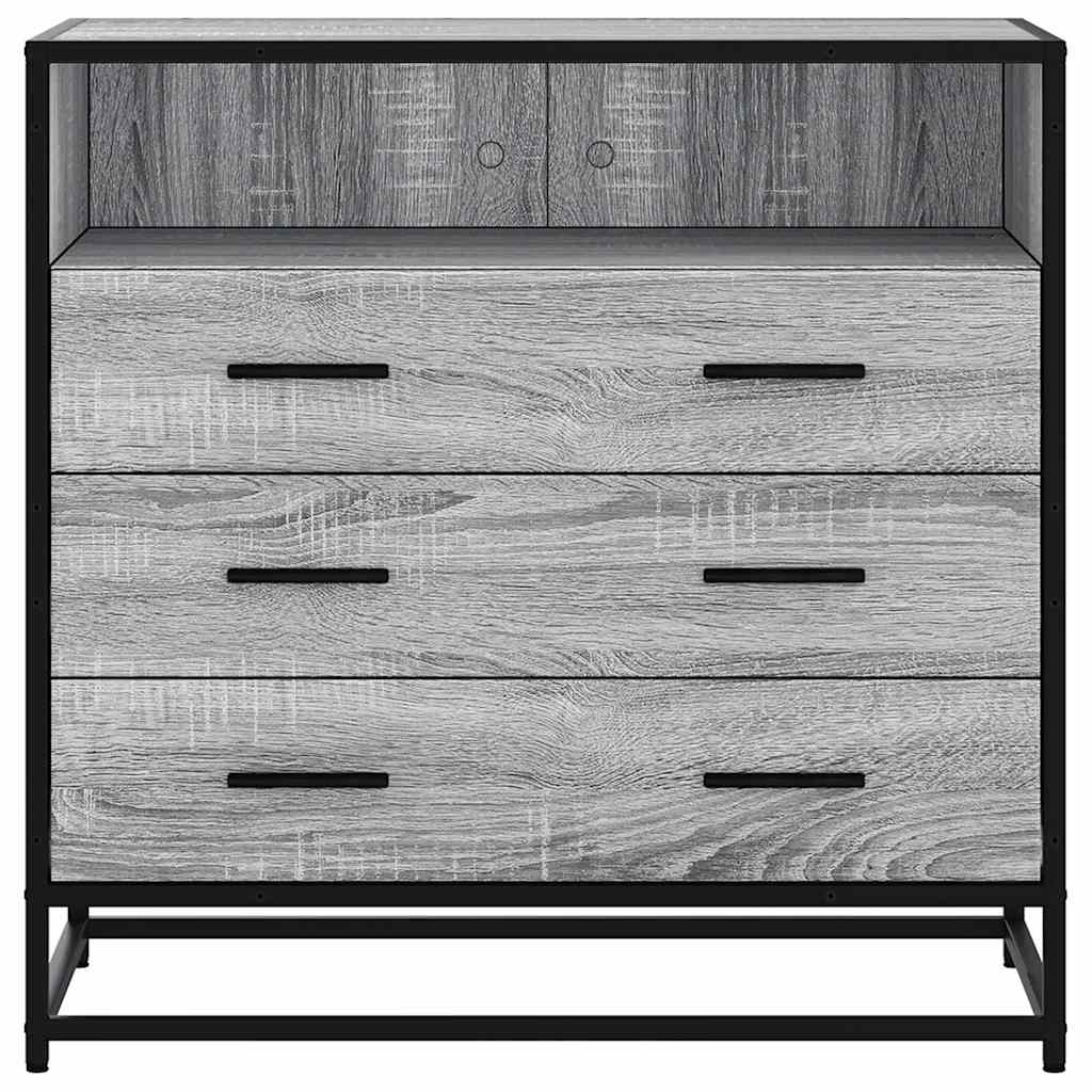 Stalčių spintelė Pilka Sonoma 70x41x70 cm Engineered Wood