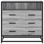 Stalčių spintelė Pilka Sonoma 70x41x70 cm Engineered Wood
