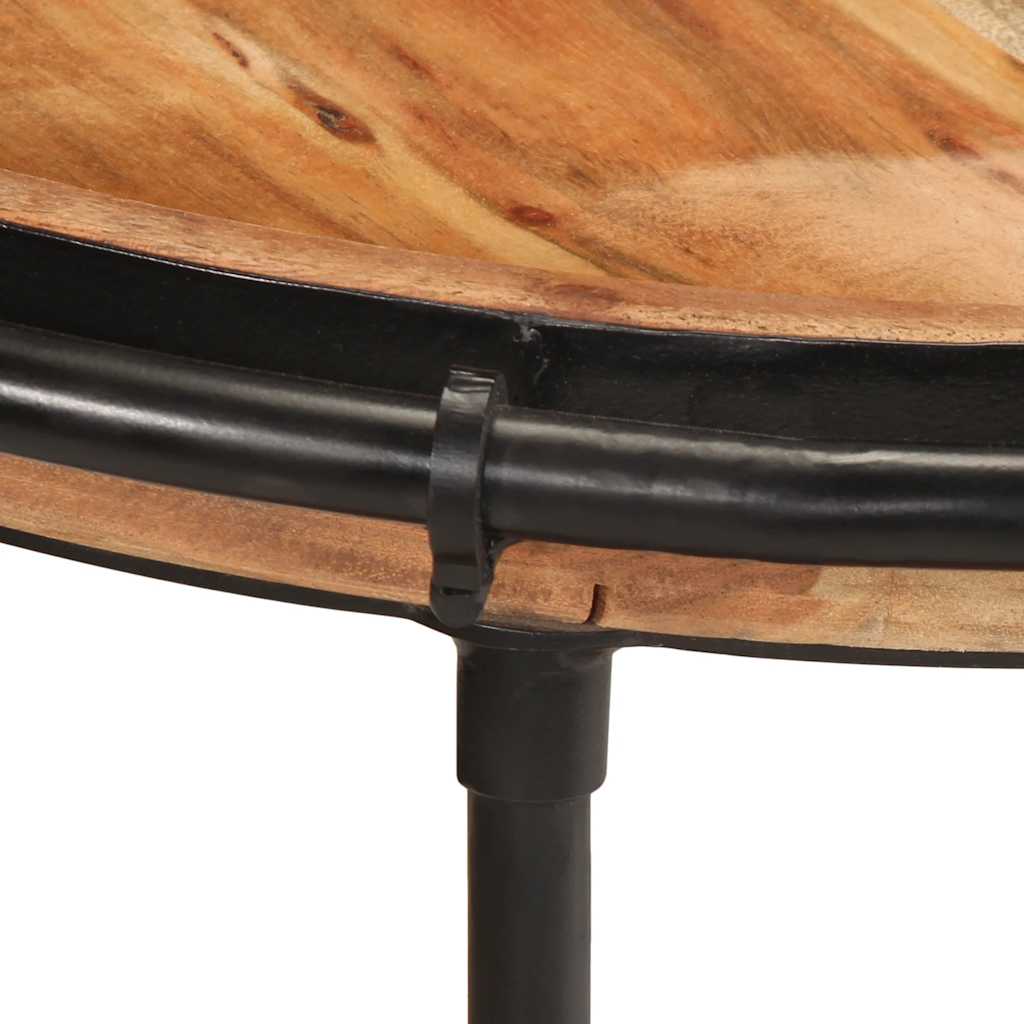 šoninis staliukas Ø55x60 cm Akacijos masyvo