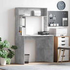 Stalas Betono pilka 91 x 50 x 149 cm Apdirbta mediena