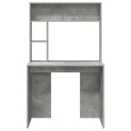 Stalas Betono pilka 91 x 50 x 149 cm Apdirbta mediena