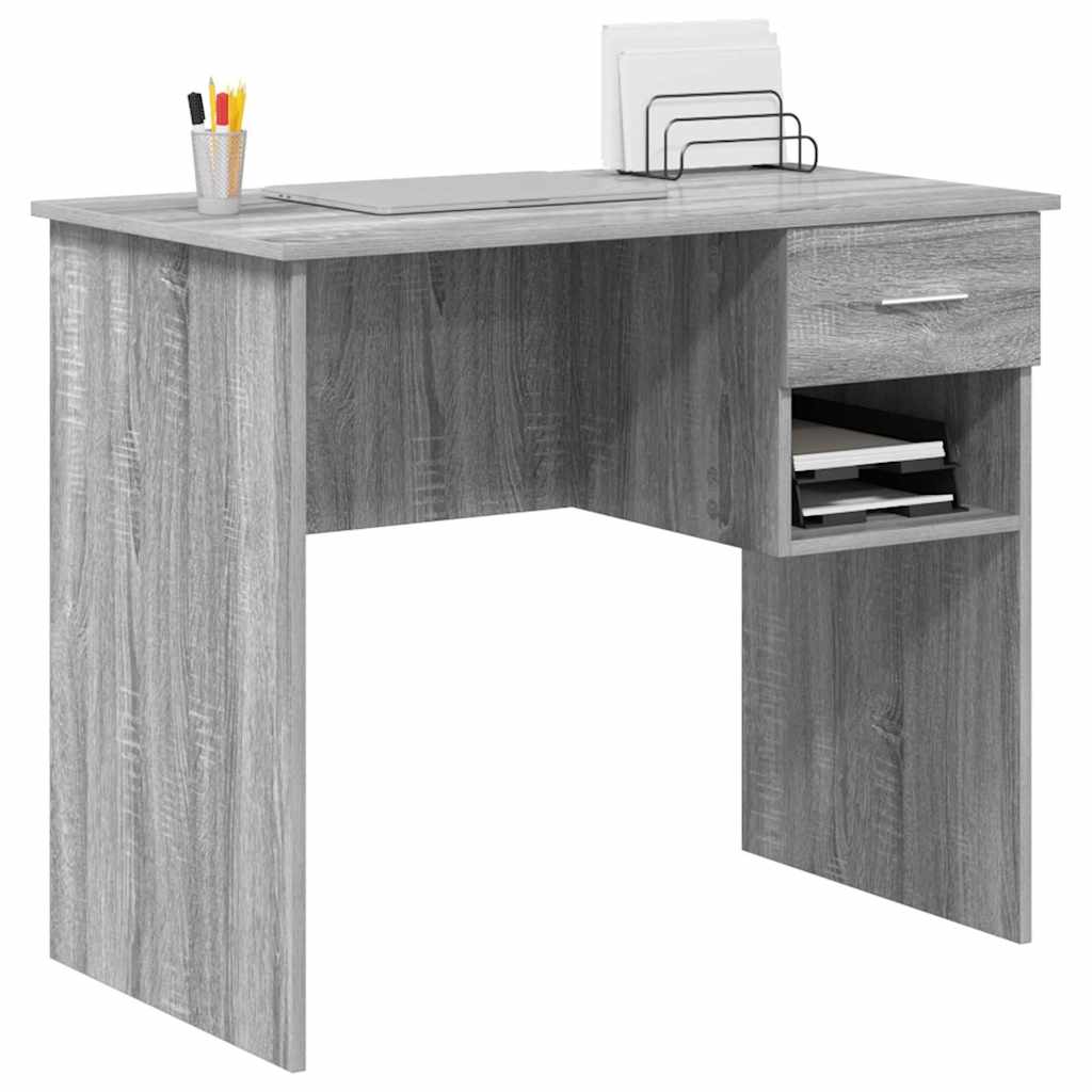 Stalas Pilkas Sonoma 90 x 49 x 75 cm Apdirbta mediena