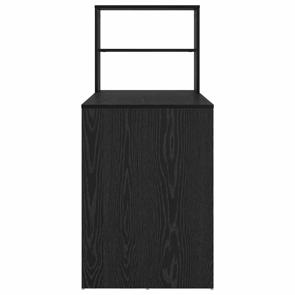 Stalas Juodas ąžuolas 113 x 54 x 120 cm Apdirbta mediena