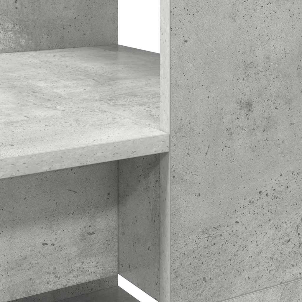 Stalas Betono pilka 113 x 54 x 120 cm Apdirbta mediena