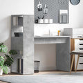 Stalas Betono pilka 113 x 54 x 120 cm Apdirbta mediena