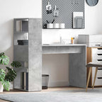 Stalas Betono pilka 113 x 54 x 120 cm Apdirbta mediena