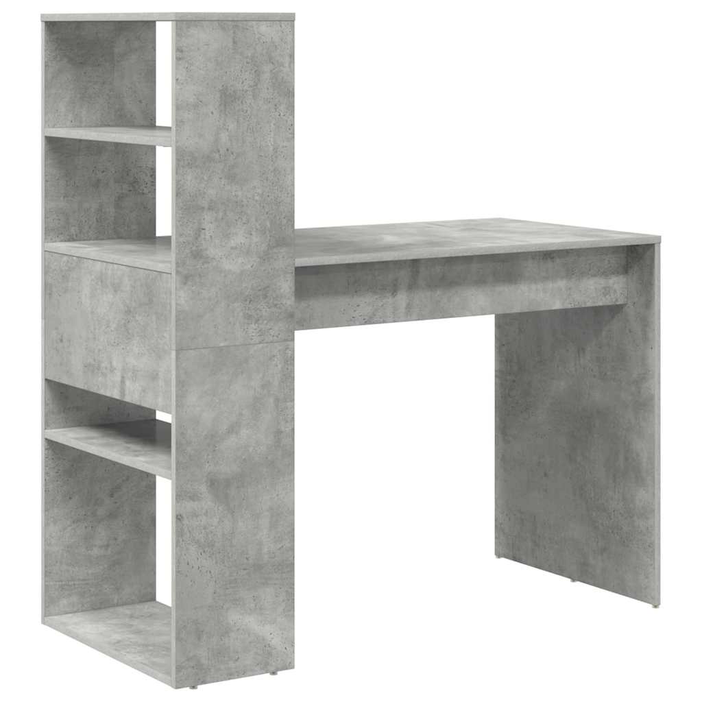 Stalas Betono pilka 113 x 54 x 120 cm Apdirbta mediena