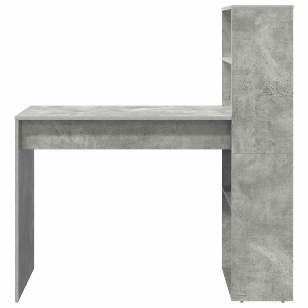 Stalas Betono pilka 113 x 54 x 120 cm Apdirbta mediena