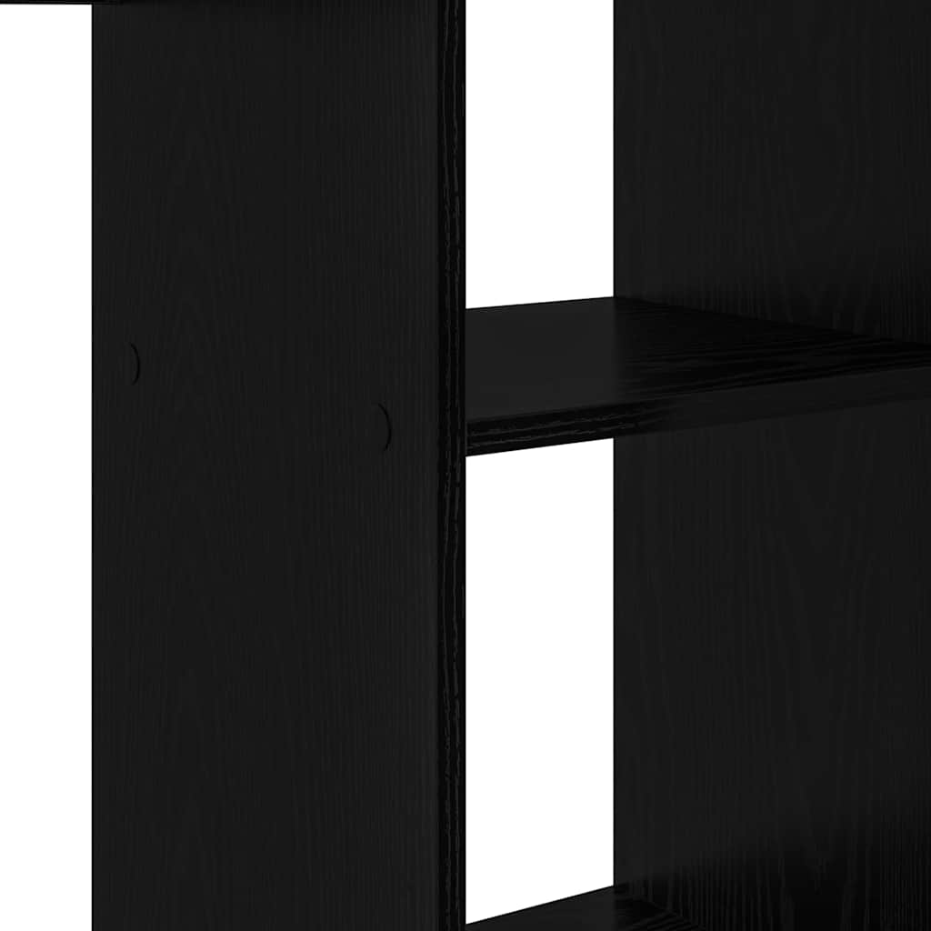 Stalas Juodas ąžuolas 142 x 102 x 73 cm Apdirbta mediena