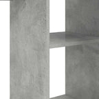 Stalas Betono pilka 142 x 102 x 73 cm Apdirbta mediena