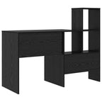 Stalas Juodas ąžuolas 131,5 x 50 x 106,5 cm Apdirbta mediena
