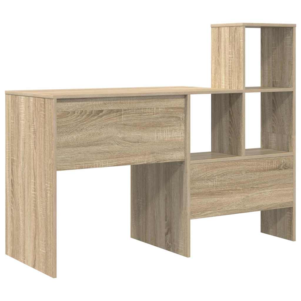 Stalas Sonoma ąžuolas 131,5 x 50 x 106,5 cm Apdirbta mediena