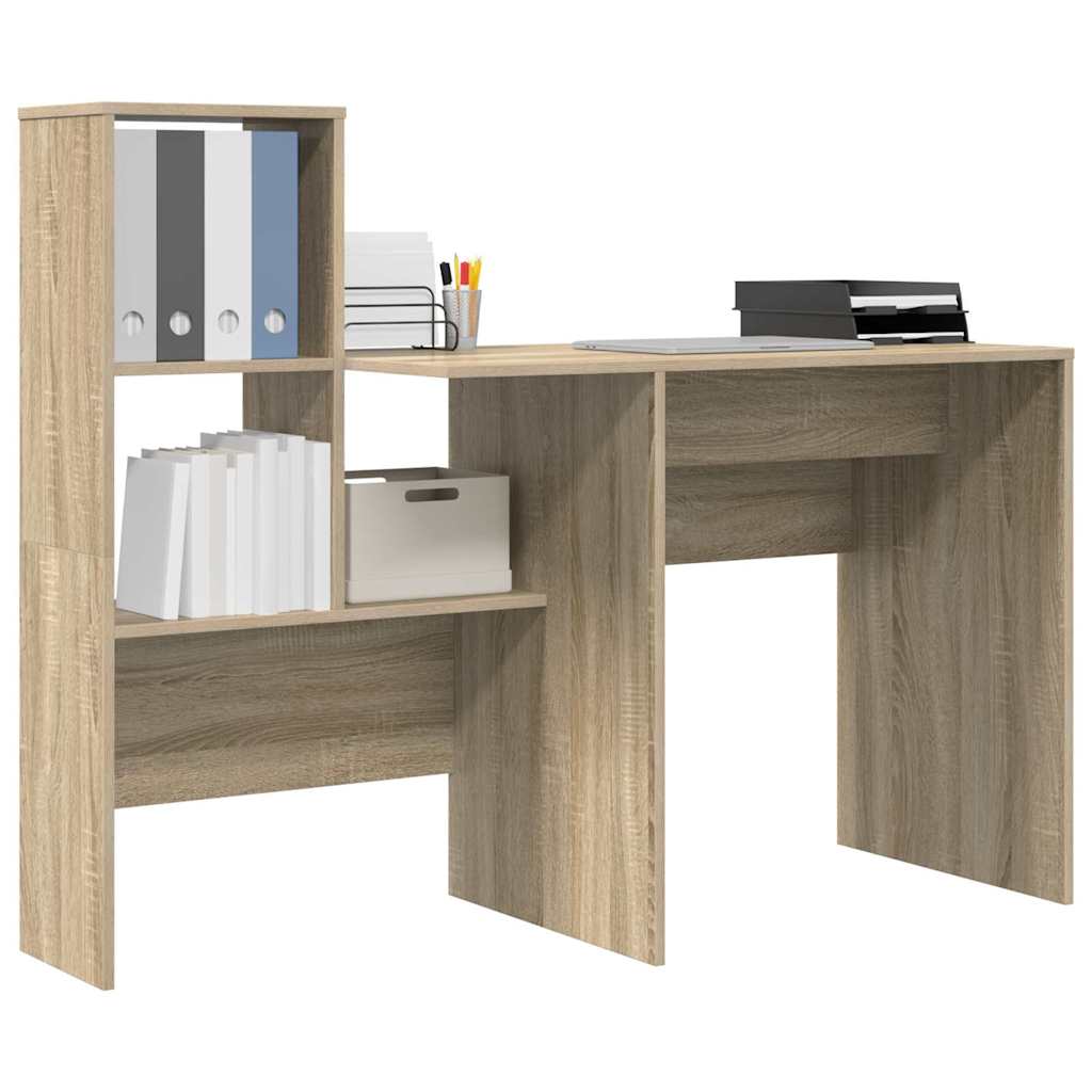 Stalas Sonoma ąžuolas 131,5 x 50 x 106,5 cm Apdirbta mediena