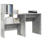 Stalas Betono pilka 131,5 x 50 x 106,5 cm Apdirbta mediena