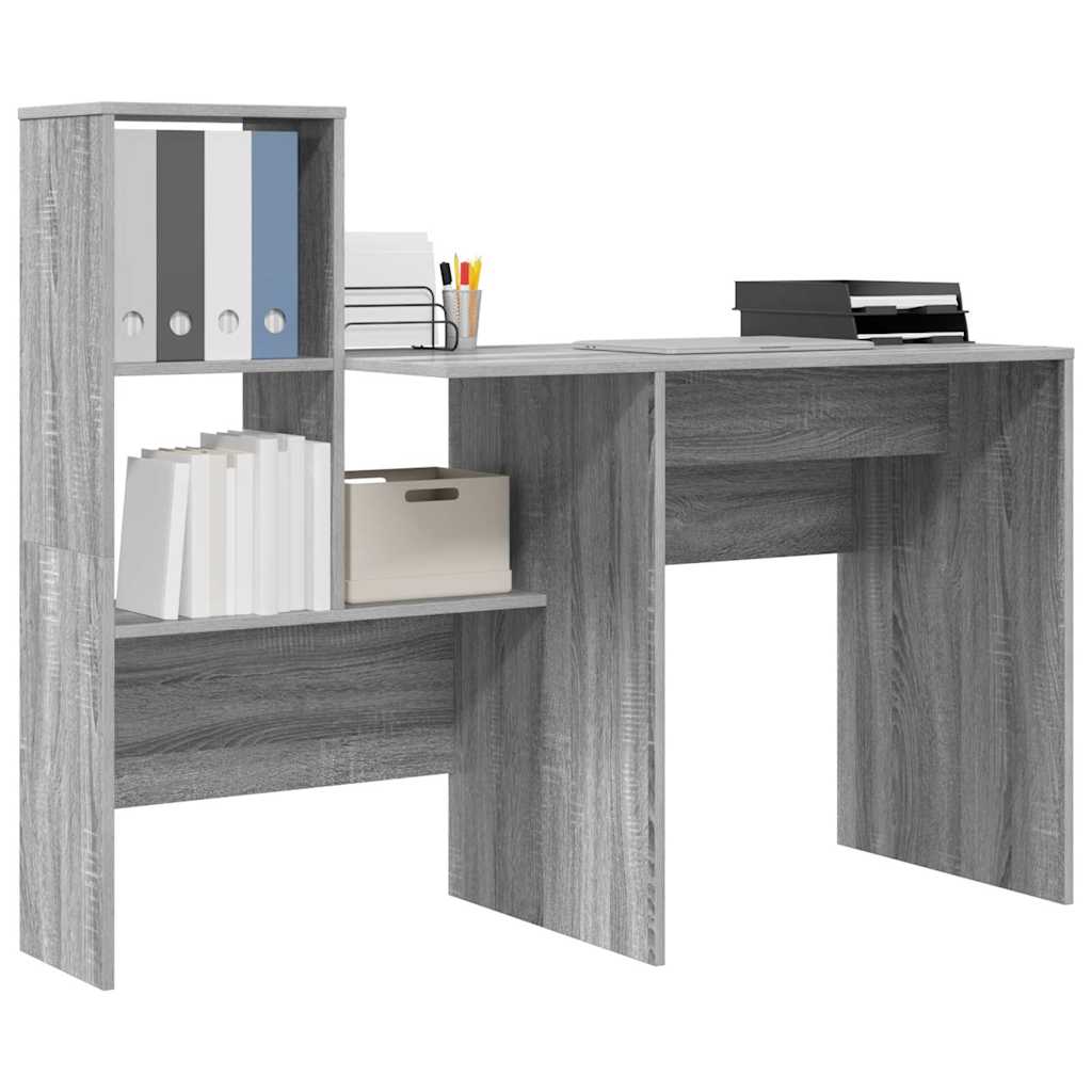 Stalas Pilkas Sonoma 131,5 x 50 x 106,5 cm Apdirbta mediena