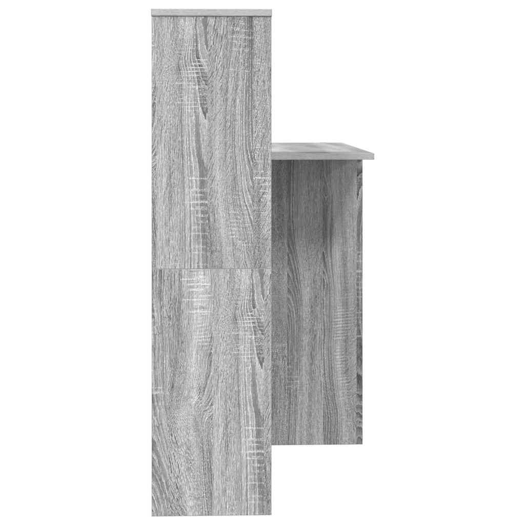 Stalas Pilkas Sonoma 131,5 x 50 x 106,5 cm Apdirbta mediena