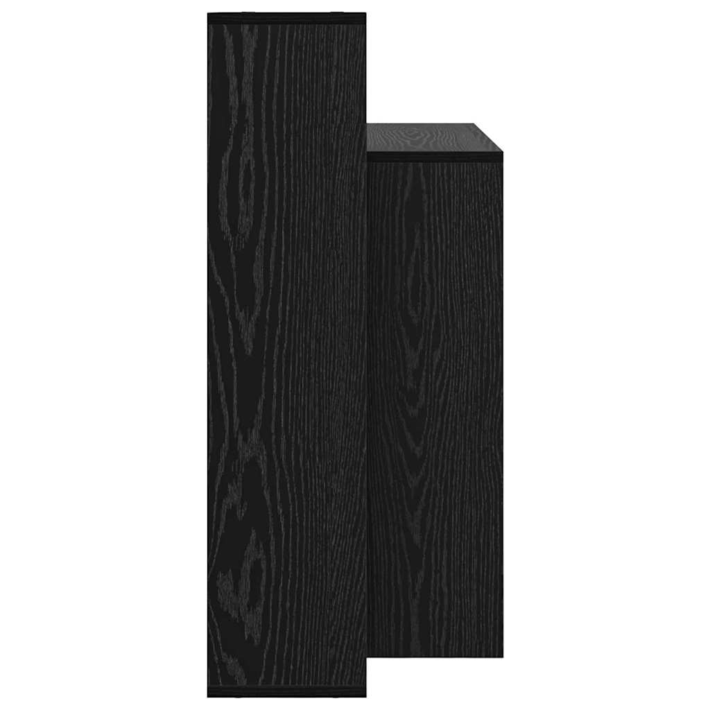 Stalas Juodas ąžuolas 100 x 40 x 90 cm Apdirbta mediena