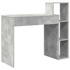 Stalas Betono pilka 100 x 40 x 90 cm Apdirbta mediena