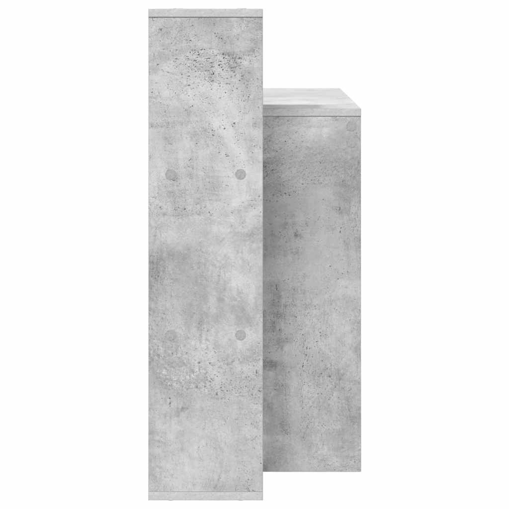 Stalas Betono pilka 100 x 40 x 90 cm Apdirbta mediena