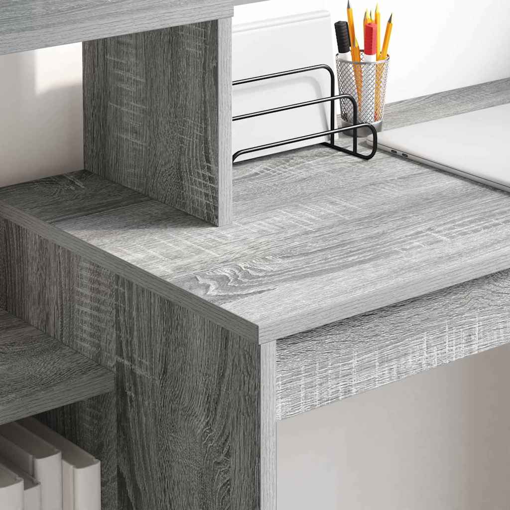 Stalas Pilkas Sonoma 100 x 40 x 90 cm Apdirbta mediena
