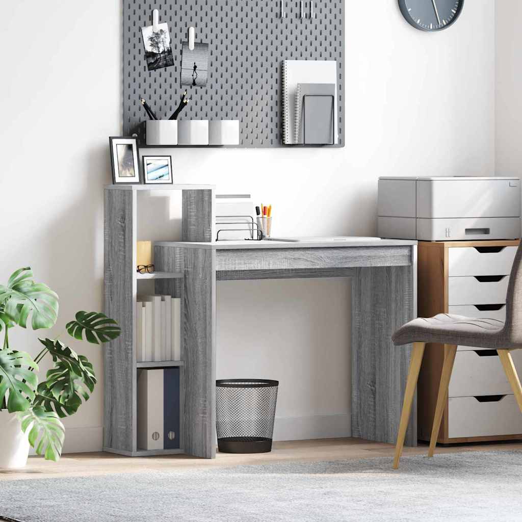 Stalas Pilkas Sonoma 100 x 40 x 90 cm Apdirbta mediena