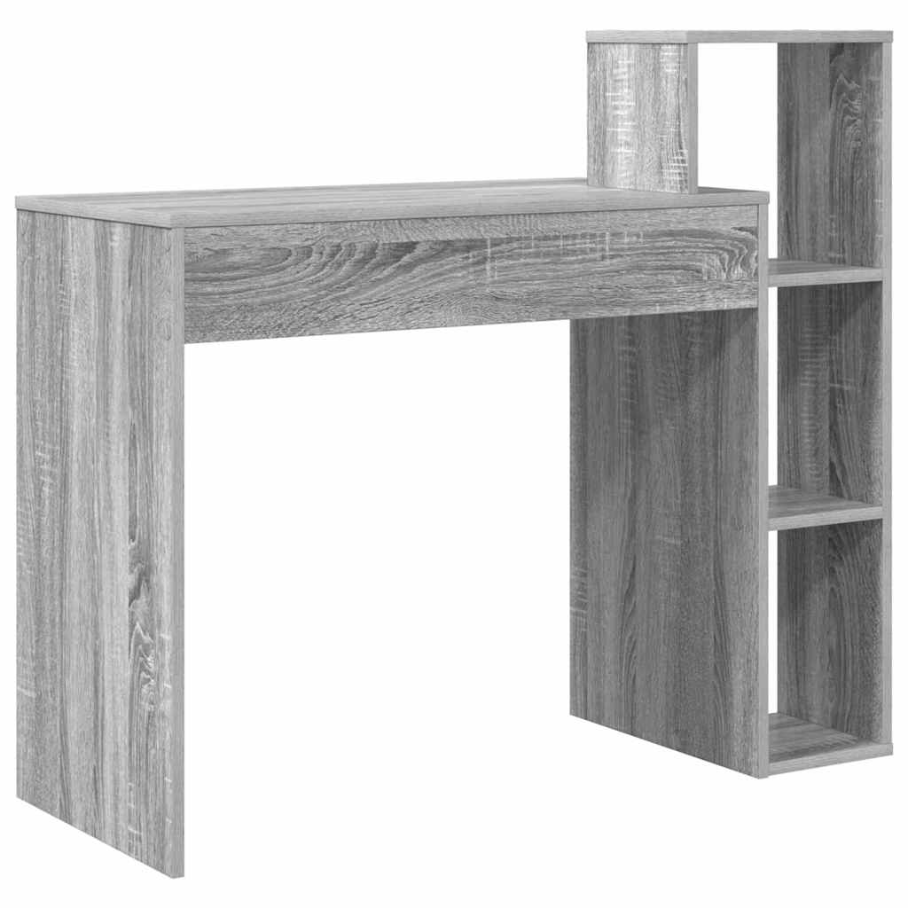 Stalas Pilkas Sonoma 100 x 40 x 90 cm Apdirbta mediena