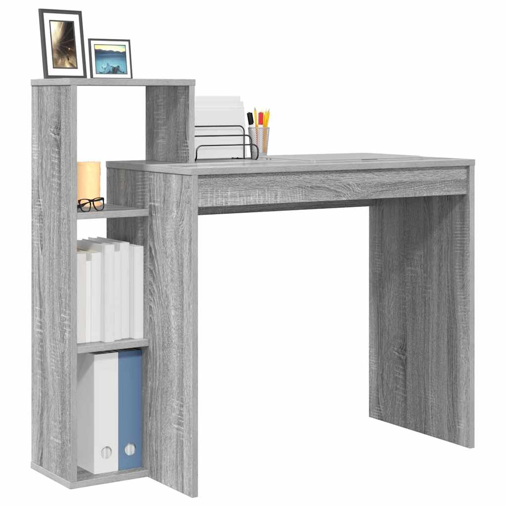 Stalas Pilkas Sonoma 100 x 40 x 90 cm Apdirbta mediena