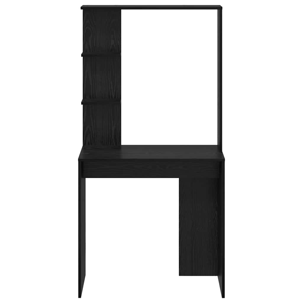 Stalas Juodas ąžuolas 78,5 x 37 x 154,5 cm Apdirbta mediena