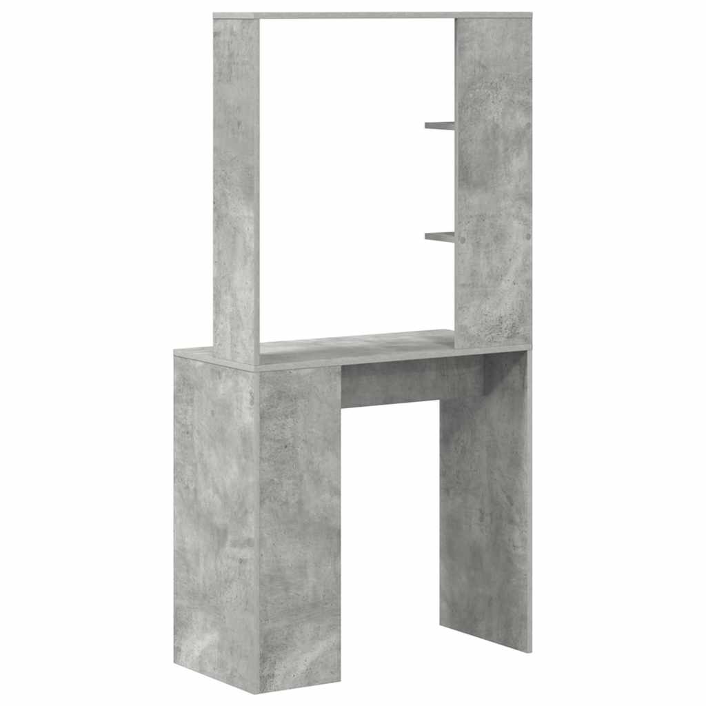 Stalas Betono pilka 78,5 x 37 x 154,5 cm Apdirbta mediena