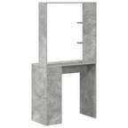 Stalas Betono pilka 78,5 x 37 x 154,5 cm Apdirbta mediena