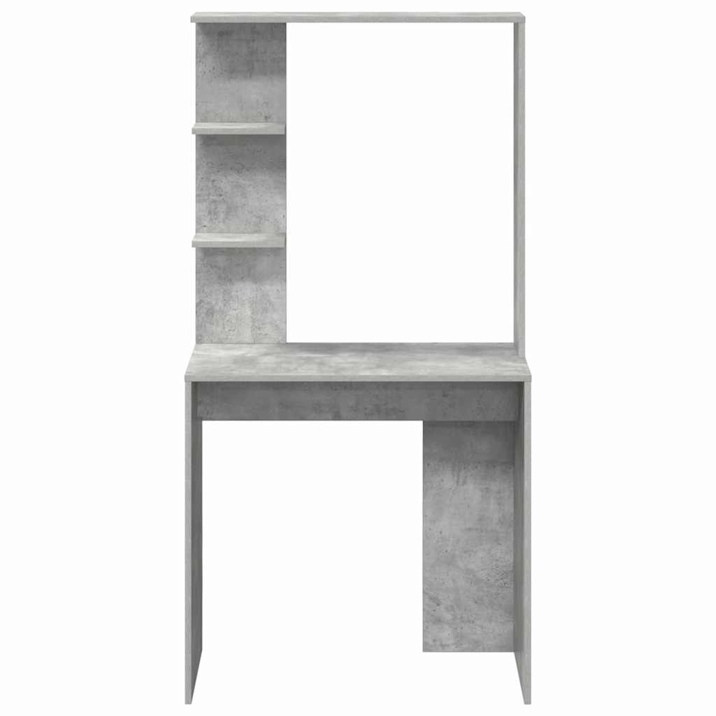 Stalas Betono pilka 78,5 x 37 x 154,5 cm Apdirbta mediena