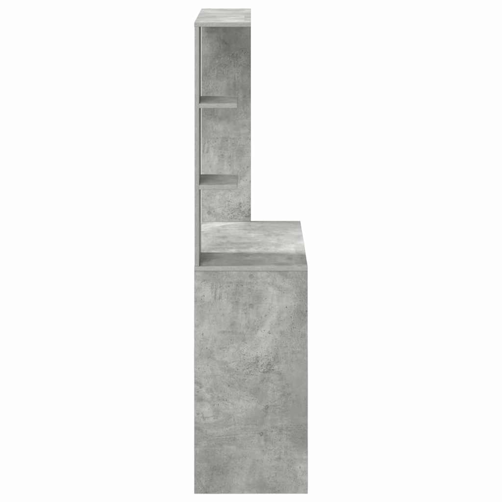Stalas Betono pilka 78,5 x 37 x 154,5 cm Apdirbta mediena
