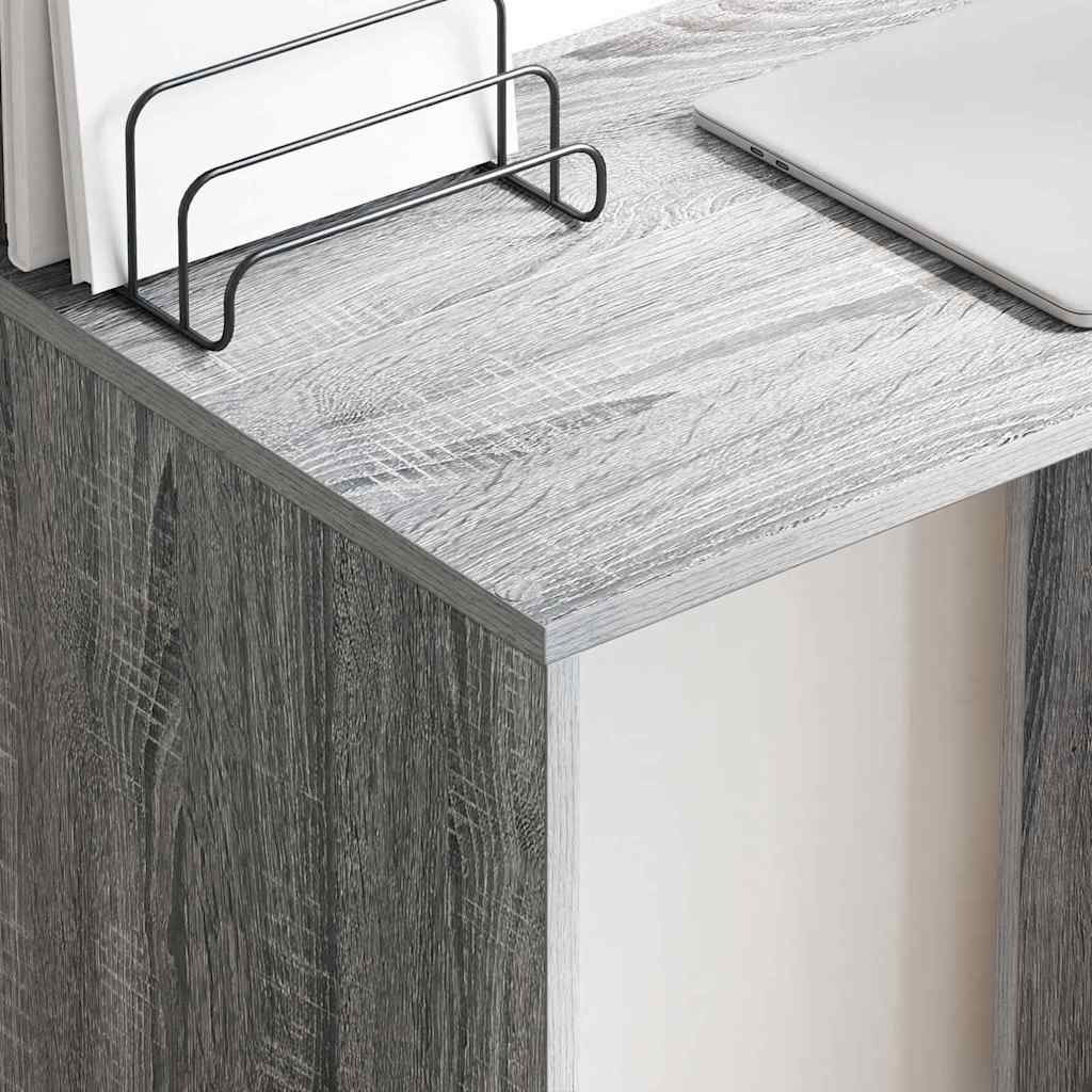 Stalas Pilkas Sonoma 78,5 x 37 x 154,5 cm Apdirbta mediena