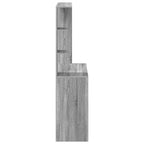 Stalas Pilkas Sonoma 78,5 x 37 x 154,5 cm Apdirbta mediena