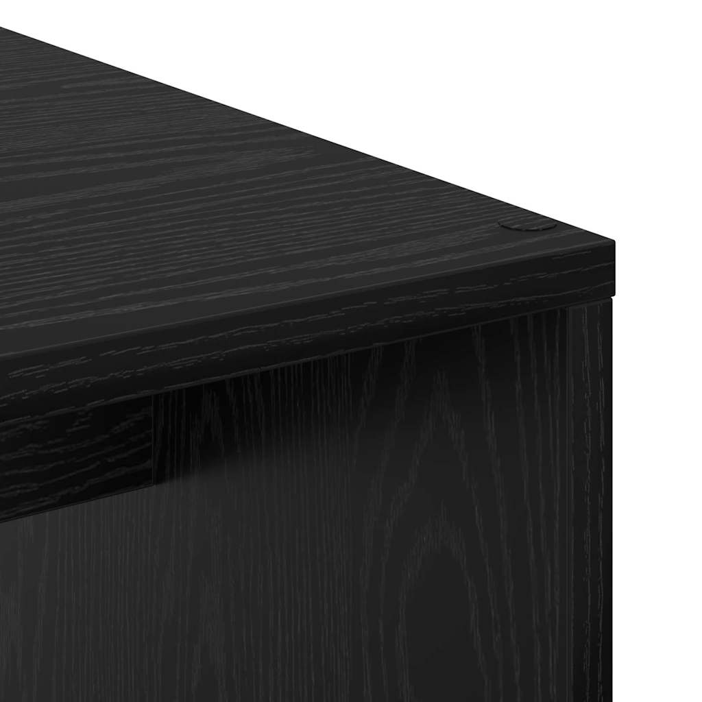 Stalas Juodas ąžuolas 102 x 50 x 124 cm Apdirbta mediena