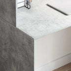 Stalas Betono pilka 102 x 50 x 124 cm Apdirbta mediena
