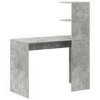 Stalas Betono pilka 102 x 50 x 124 cm Apdirbta mediena