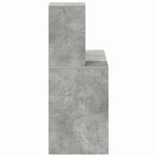 Stalas Betono pilka 102 x 50 x 124 cm Apdirbta mediena