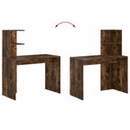 Stalas Rūkyta ąžuolas 102 x 50 x 124 cm Apdirbta mediena