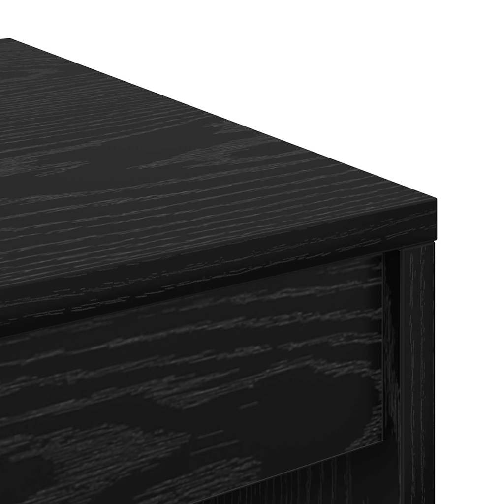 Stalas Juodas ąžuolas 60 x 40 x 76 cm