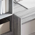 Stalas Pilkas Sonoma 90 x 50 x 76 cm