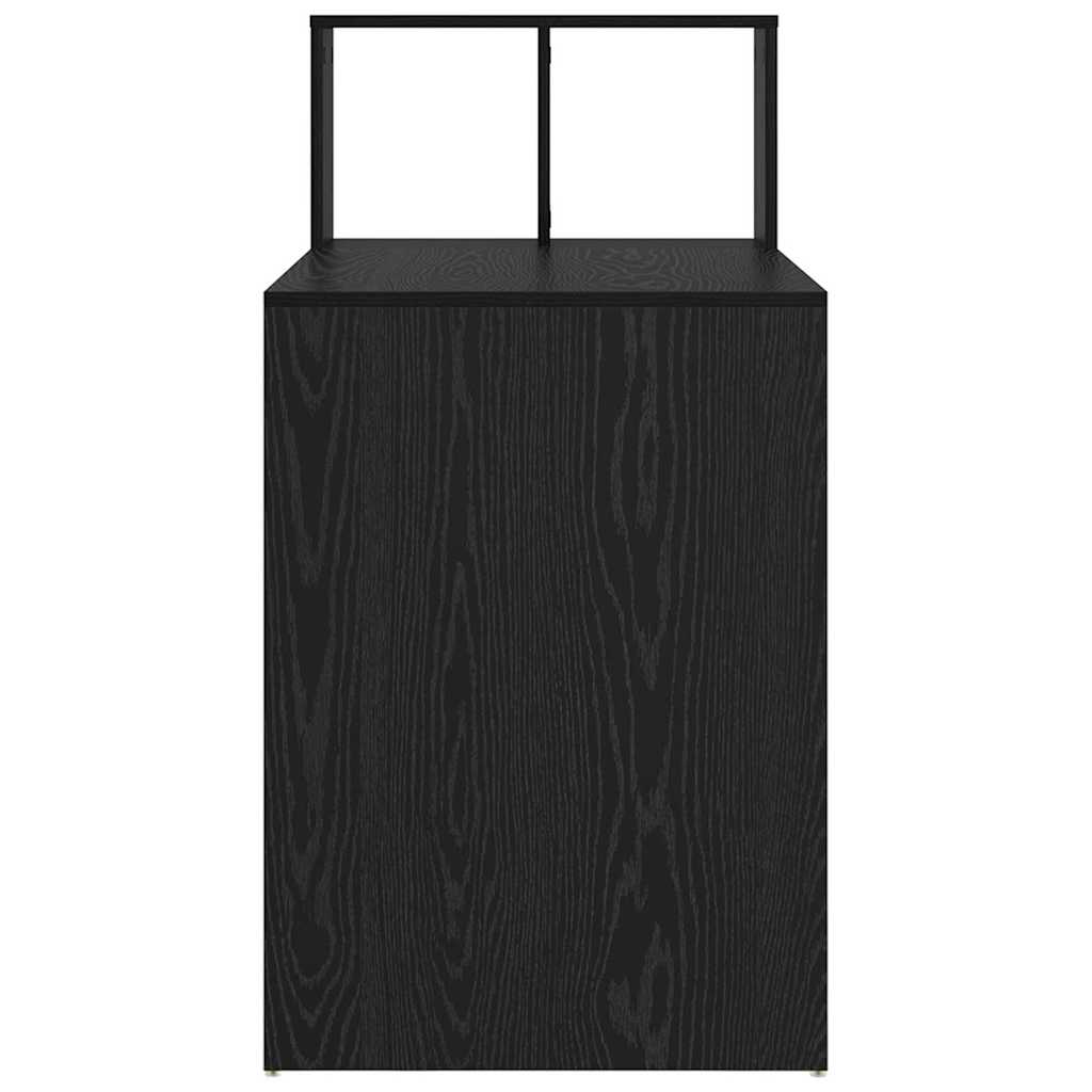 Stalas Juodas ąžuolas 108 x 55 x 103.5 cm Apdirbta mediena