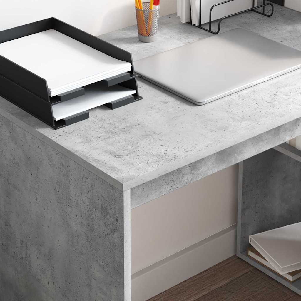 Stalas Betono pilka 108 x 55 x 103.5 cm Apdirbta mediena