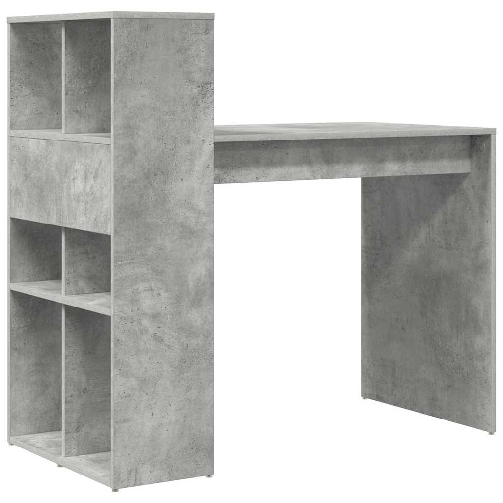 Stalas Betono pilka 108 x 55 x 103.5 cm Apdirbta mediena