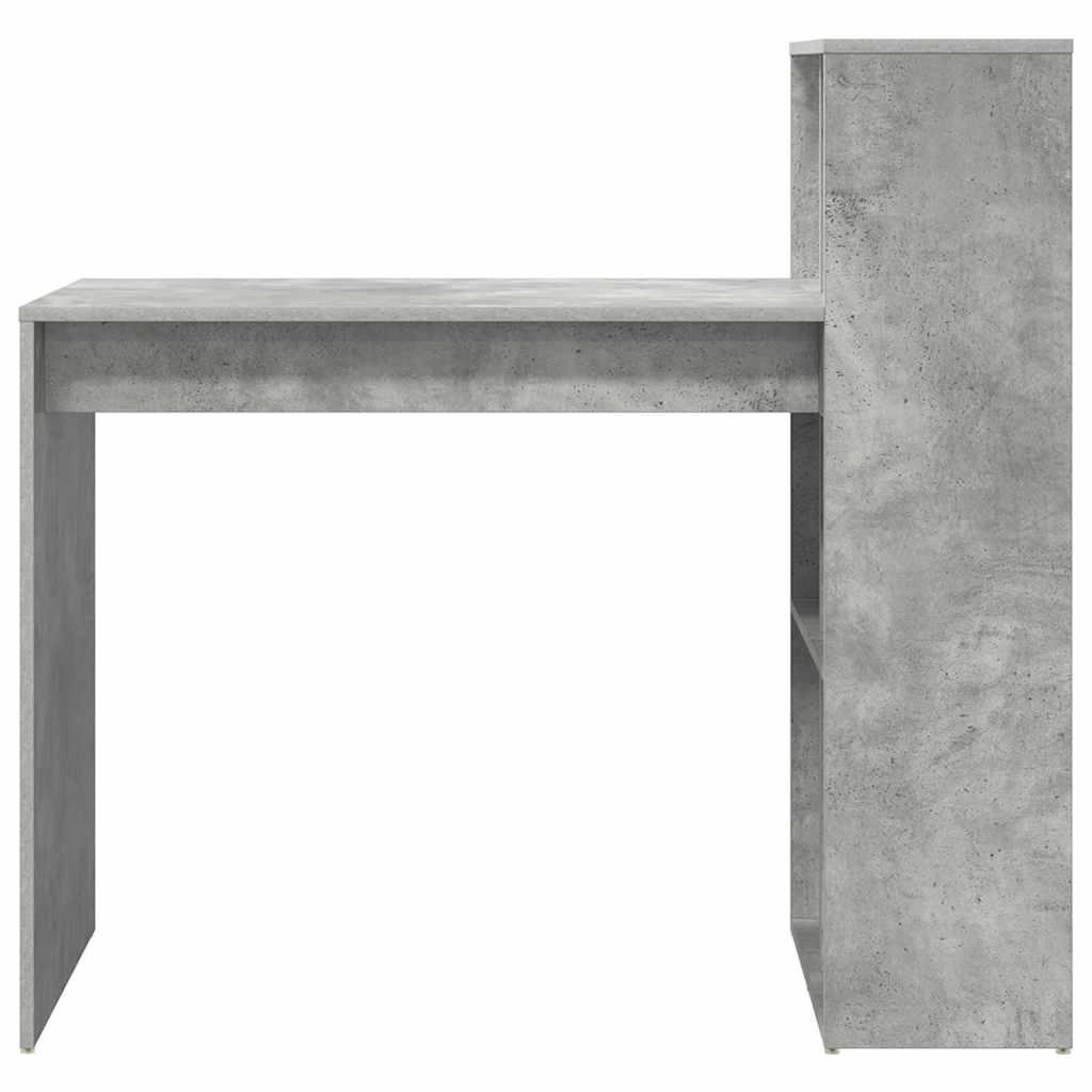 Stalas Betono pilka 108 x 55 x 103.5 cm Apdirbta mediena