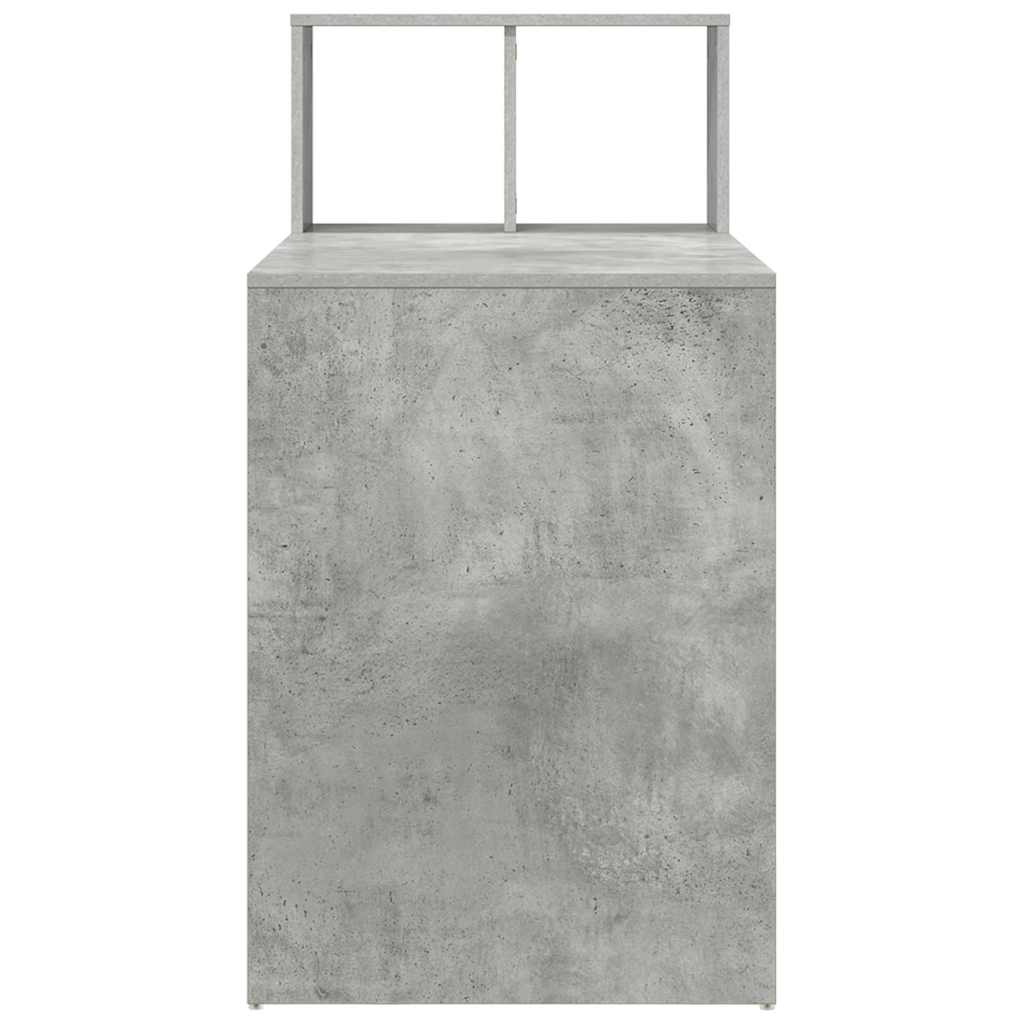 Stalas Betono pilka 108 x 55 x 103.5 cm Apdirbta mediena