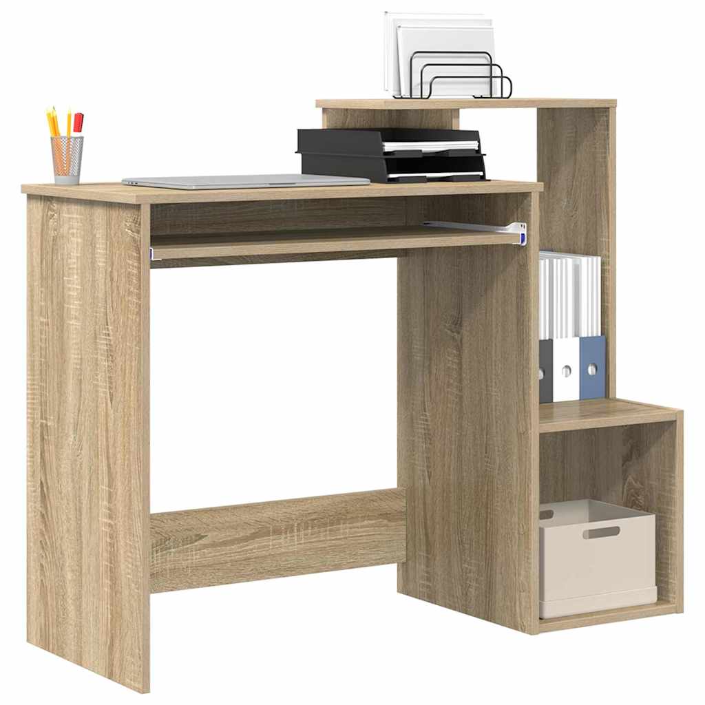 Stalas Sonoma ąžuolas 106 x 41 x 88.5 cm Apdirbta mediena
