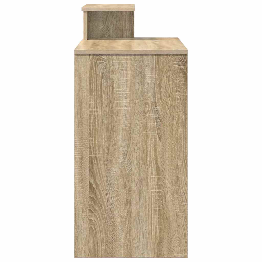 Stalas Sonoma ąžuolas 106 x 41 x 88.5 cm Apdirbta mediena
