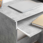 Stalas Betono pilka 106 x 41 x 88.5 cm Apdirbta mediena